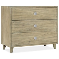 Coastal Bachelors Chest with Felt-lined Drawer