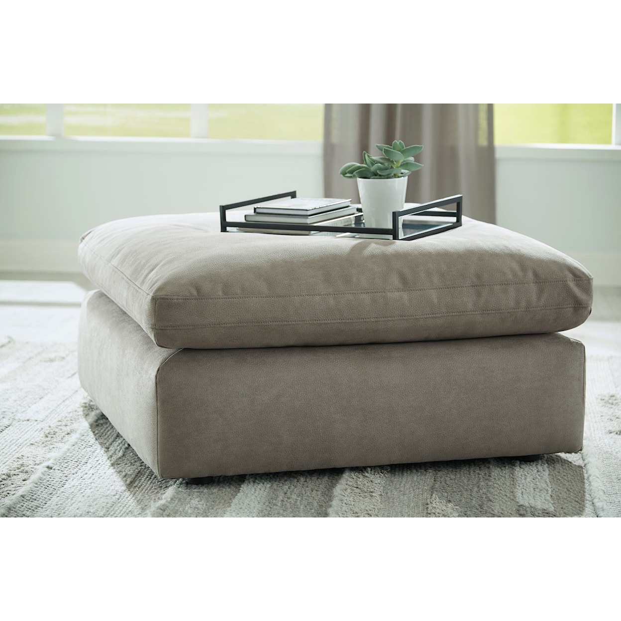 Ashley Signature Design Next-Gen Gaucho Oversized Accent Ottoman