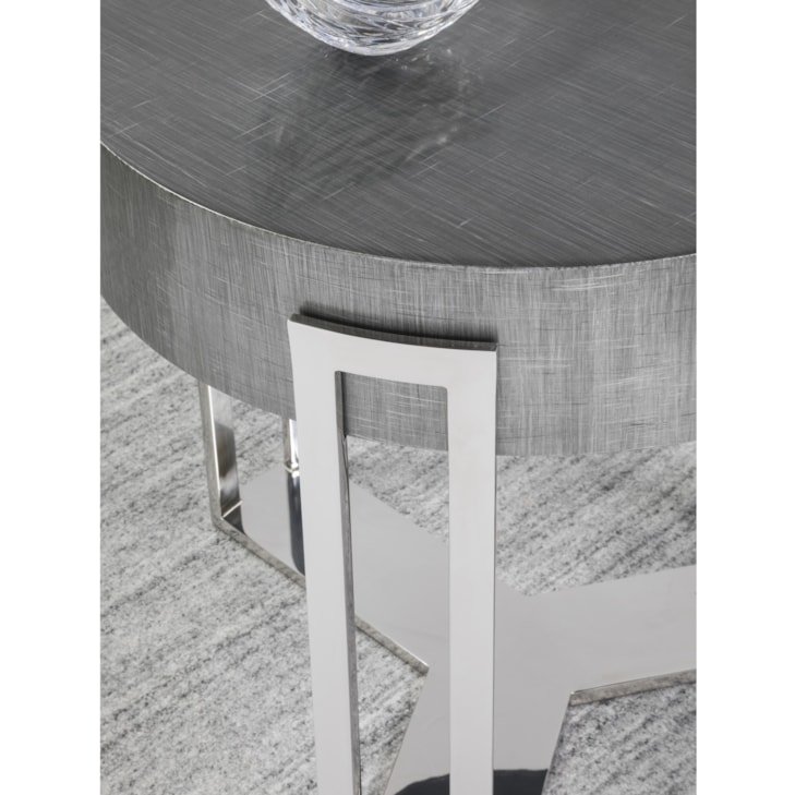 Artistica Iridium Round End Table