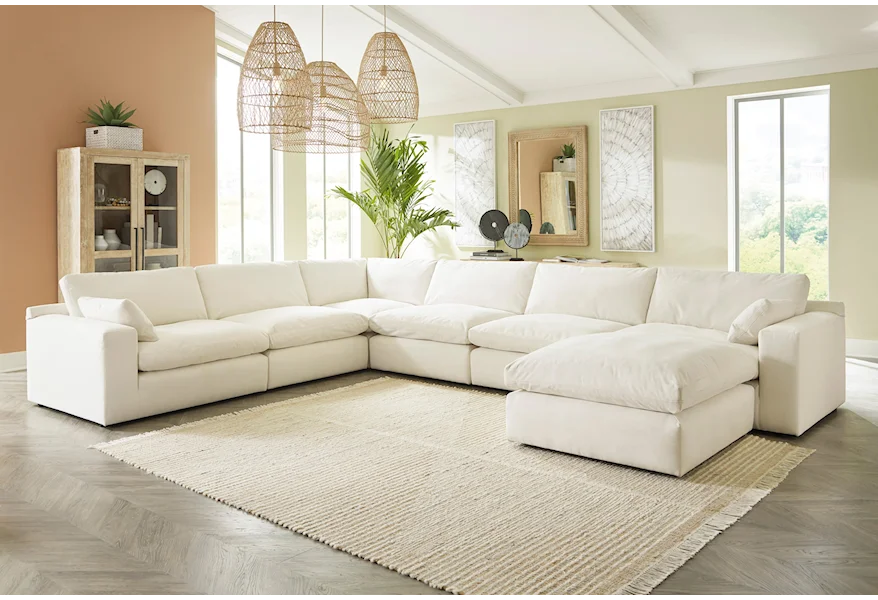 Next-Gen Gaucho 7-Piece Sectional by Signature Design by Ashley at Sparks HomeStore