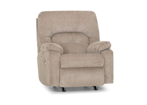 Casual Dual Power Rocker Recliner with USB Port