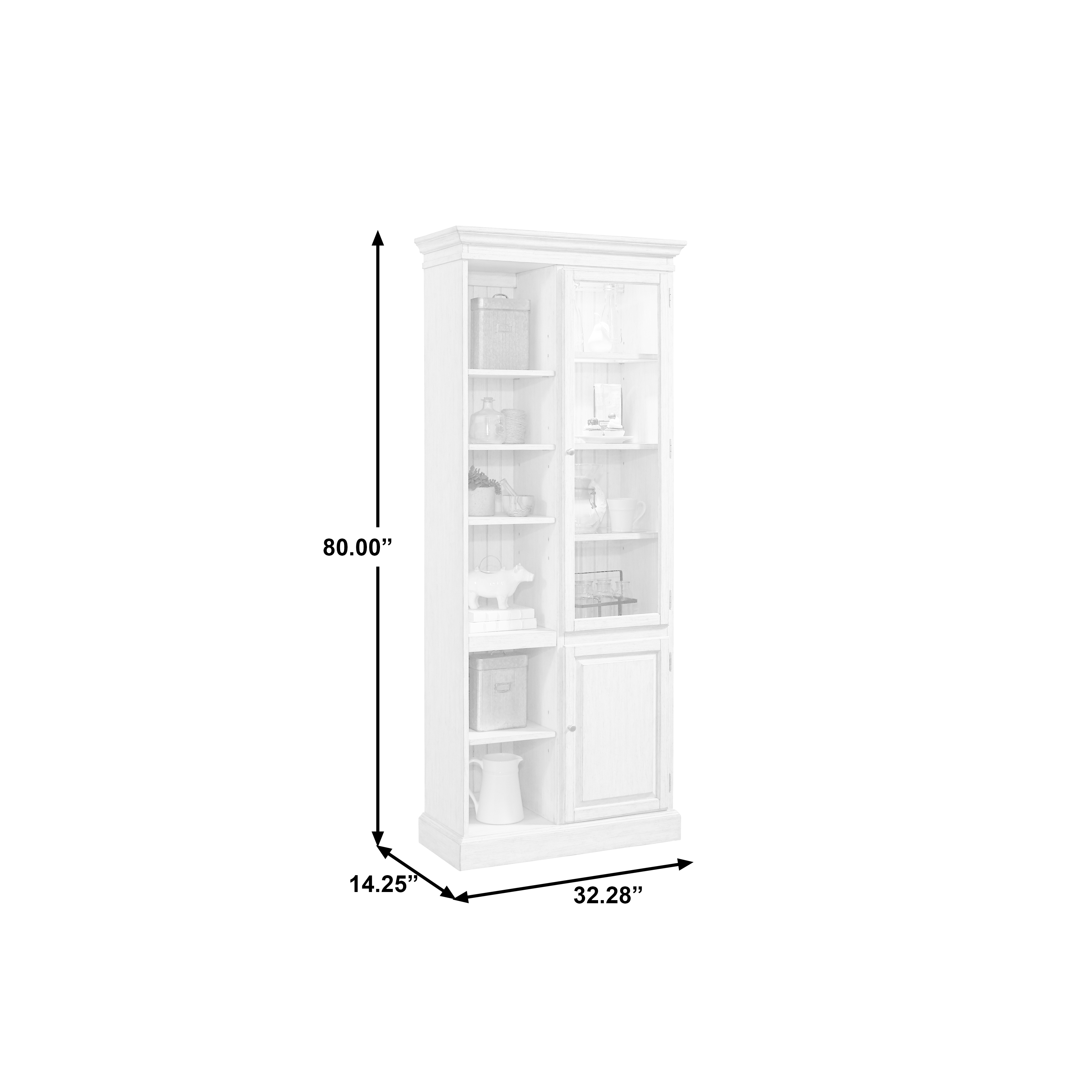 2-Door Living Room Curio