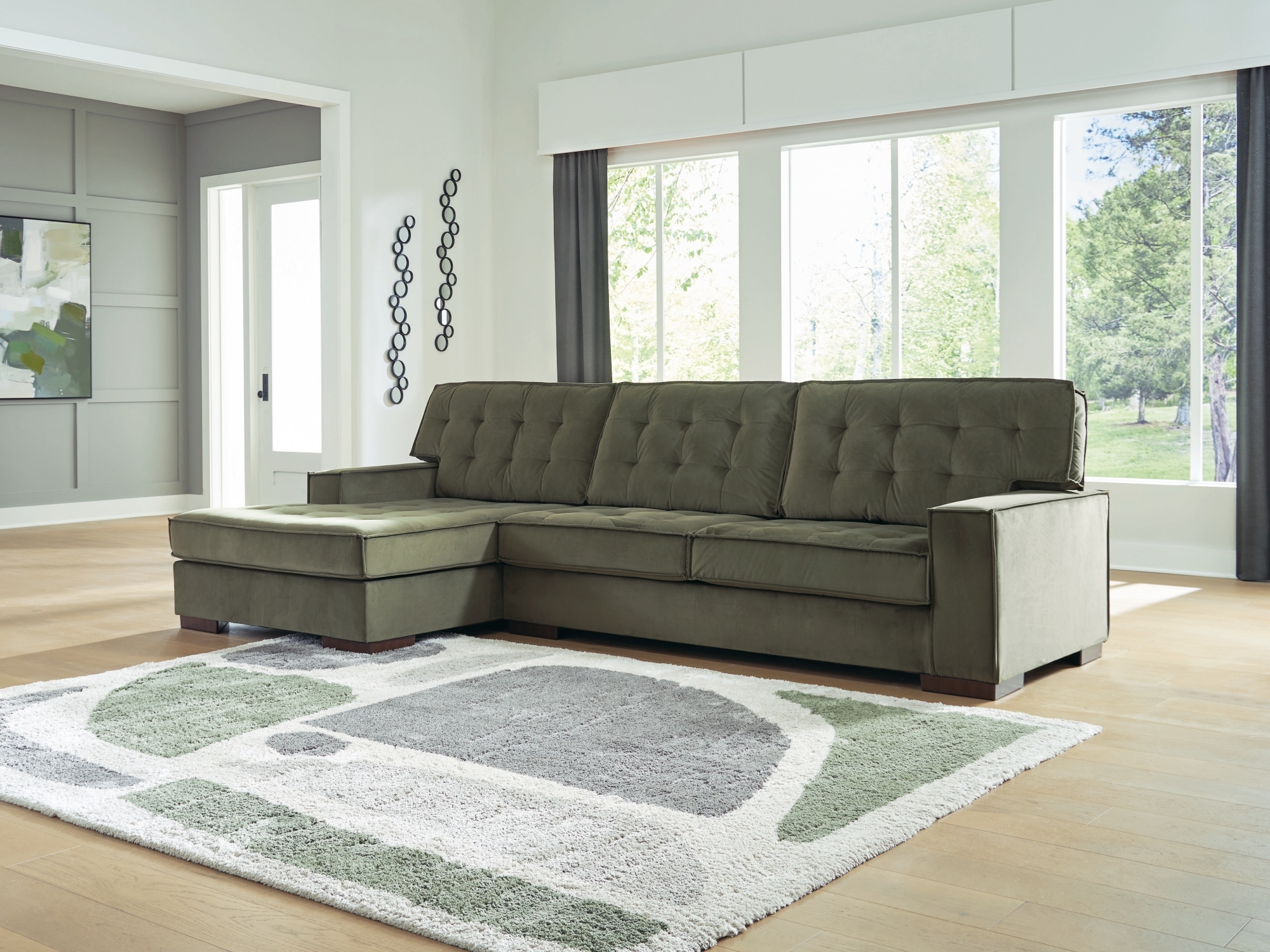 2-Piece Sectional With Chaise
