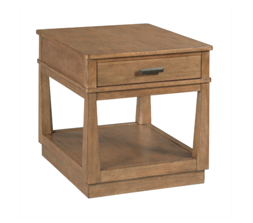 Transitional End Table with Drawer