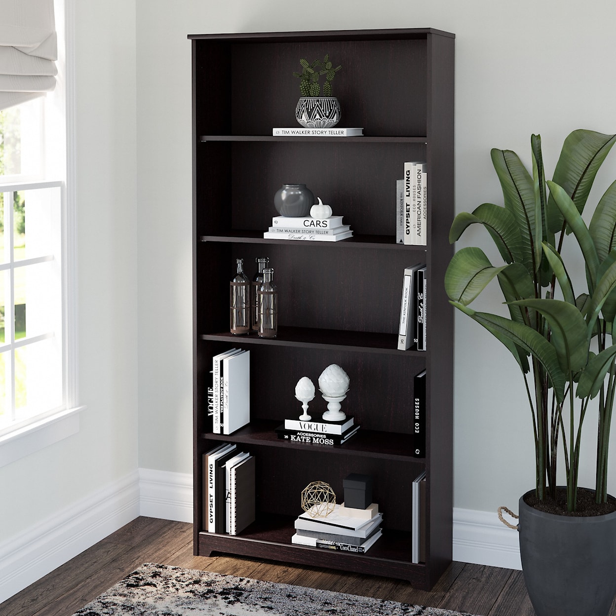 Bush Cabot 5 Shelf Bookcase