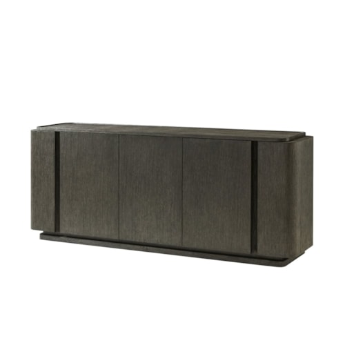 Contemporary Three Door Panel Sideboard