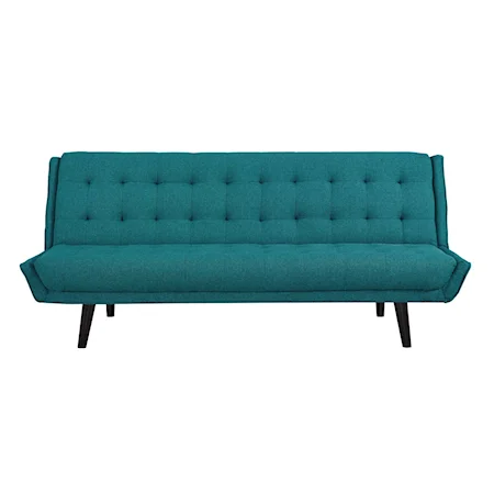 Tufted Convertible Fabric Sofa Bed