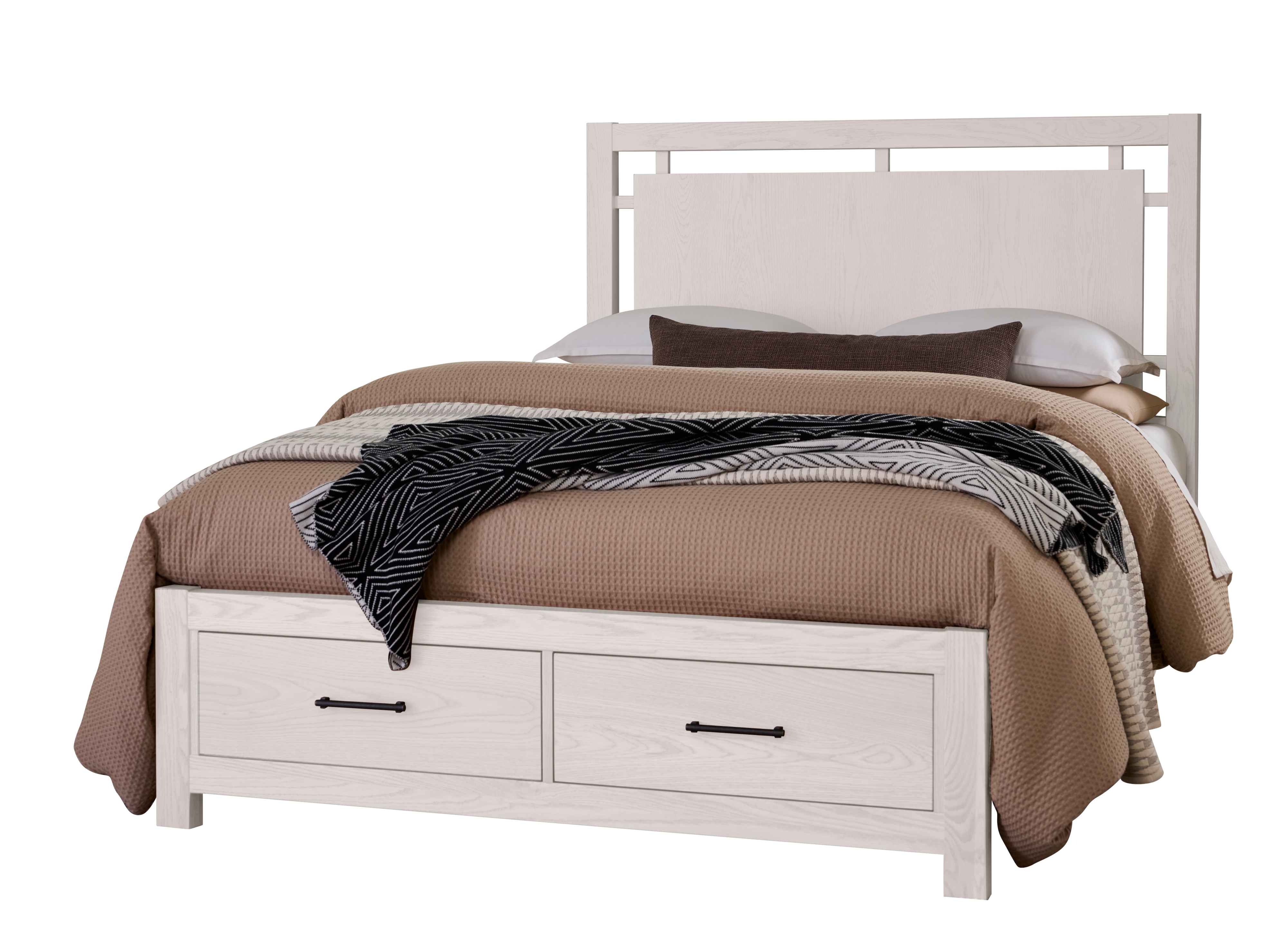 Queen Floating Storage Bed