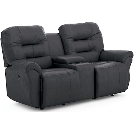 Power Rocker Console Reclining Loveseat