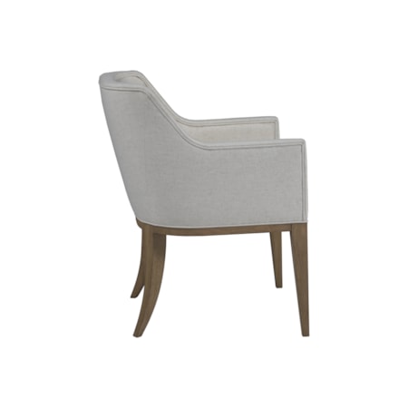 Upholstered Dining Arm Chair