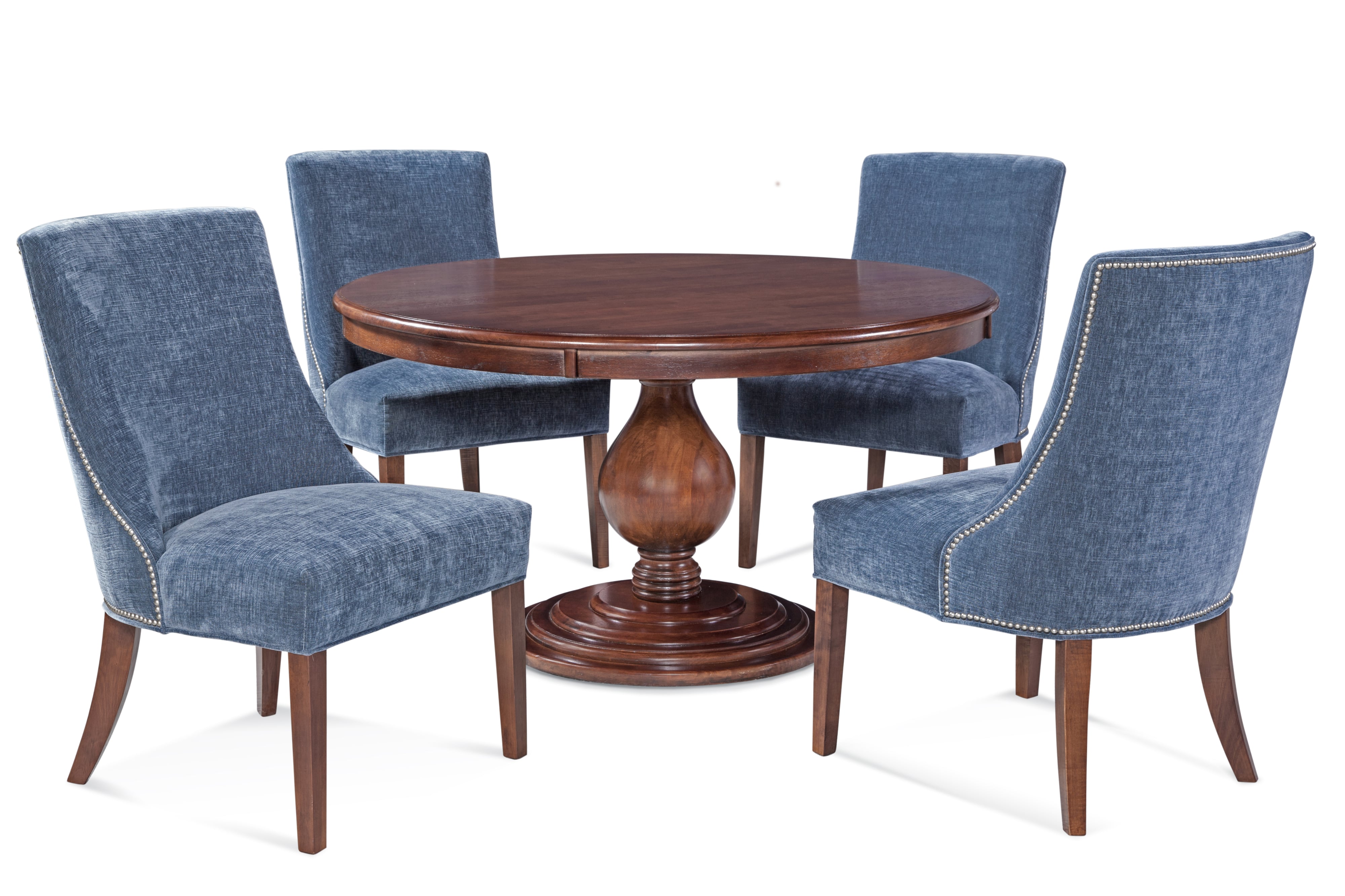 54" Round Pedestal Dining Table