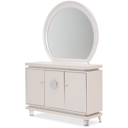 Sideboard and Mirror Set