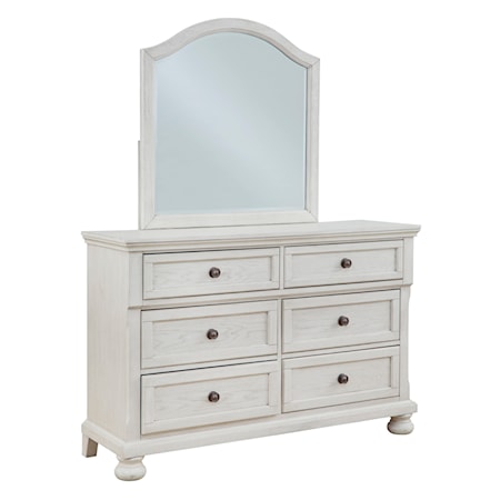 Dresser and Mirror