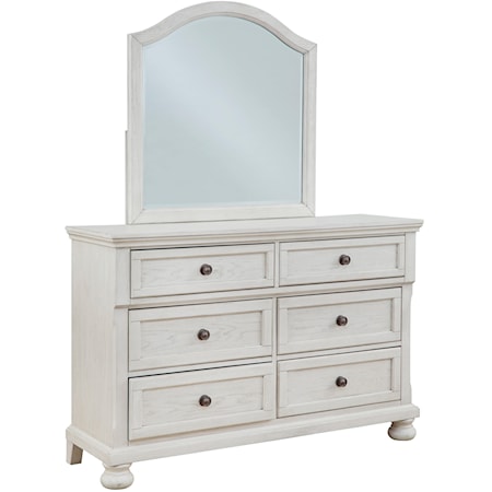 Dresser and Mirror