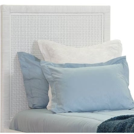 Naples Twin Rattan Panel Headboard