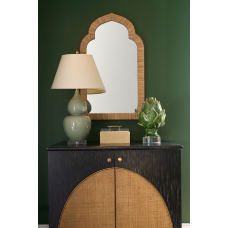 Fulton Vase Lamp - Green