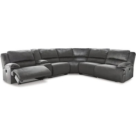 6-Piece Power Reclining Sectional