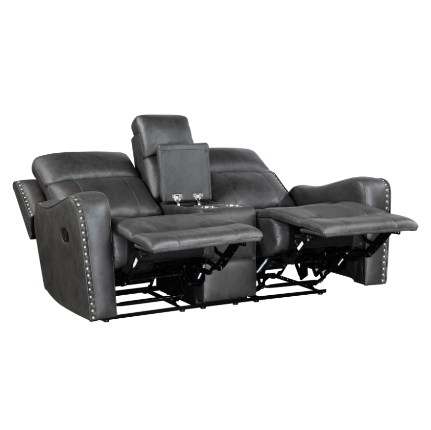 Manual Double Reclining Loveseat