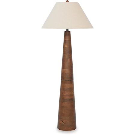 Wood Floor Lamp