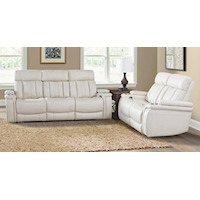 Contemporary Sofa and Loveseat Living Room Set