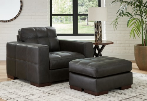 Oversized Chair And Ottoman