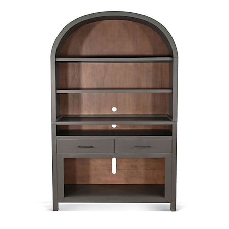 Wide Arch Bookcase Only