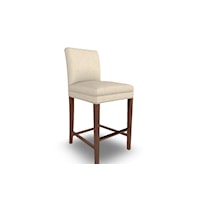 Casual 24" Upholstered Bar Stool
