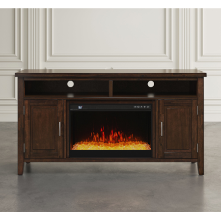 Fireplace with Logset