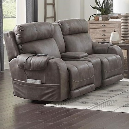 Power Headrest Power Lay Flat Recl Loveseat