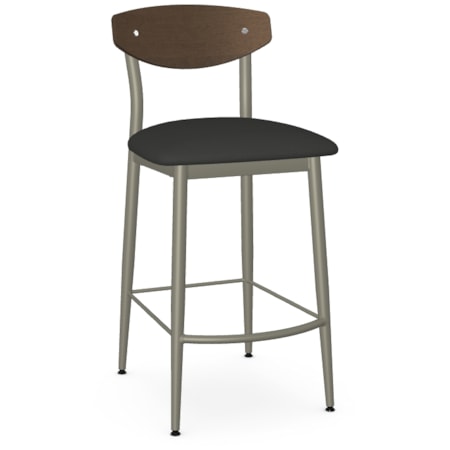 Open Back Counter Height Stool