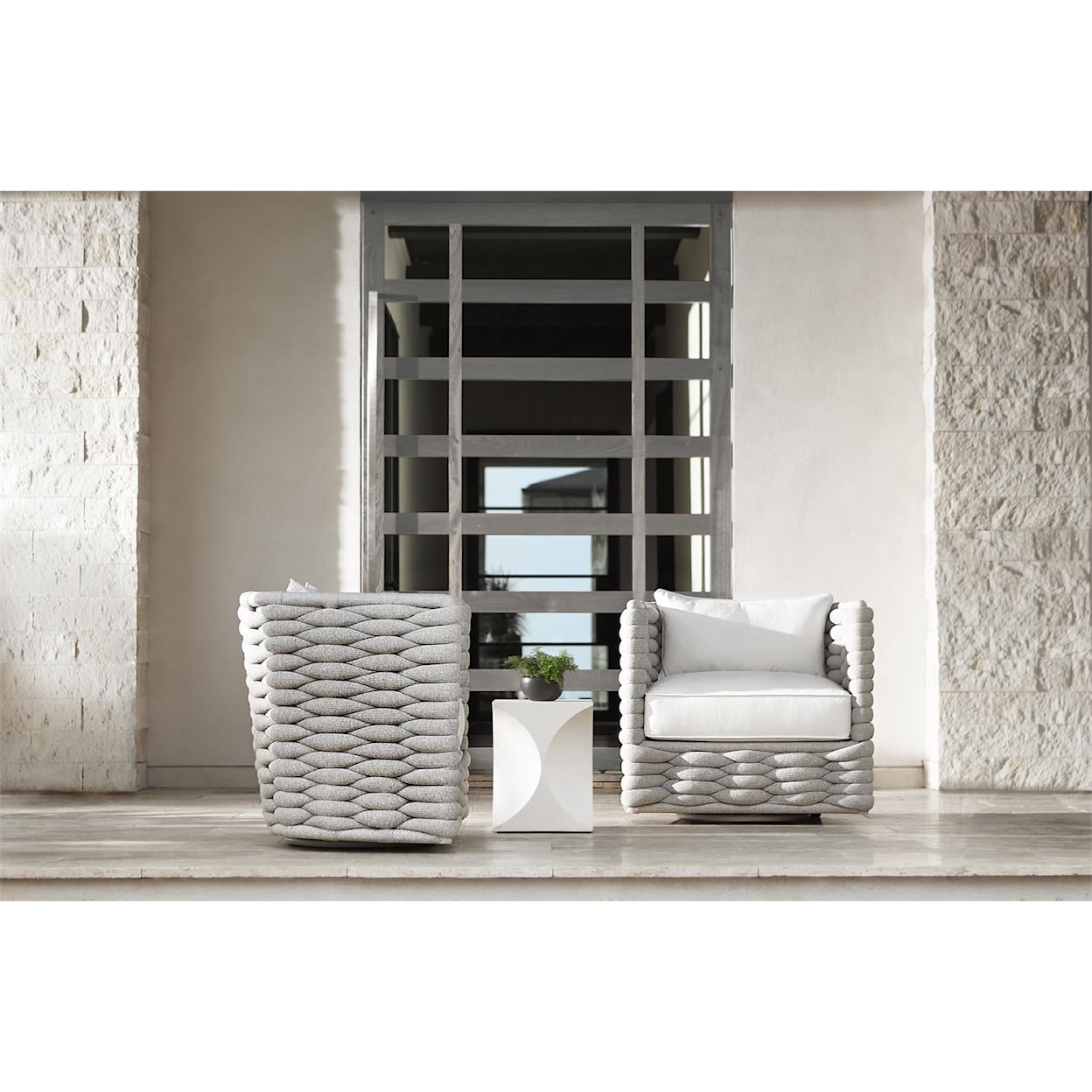 Bernhardt Millim- Millim Outdoor Accent Table