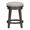 Libby Modern Farmhouse Console Swivel Stool