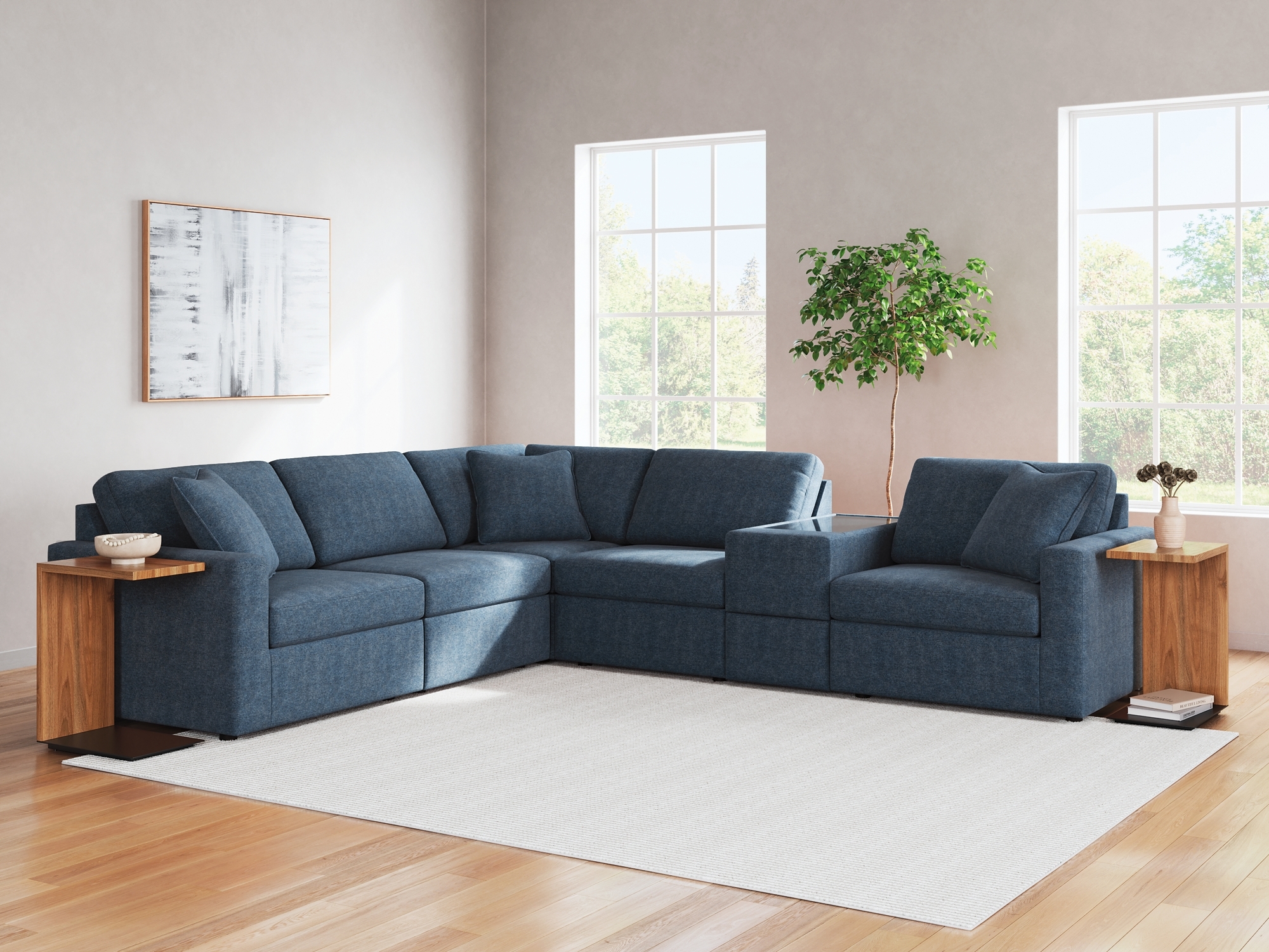Signature Design by Ashley Modmax 6-Piece Sectional Console