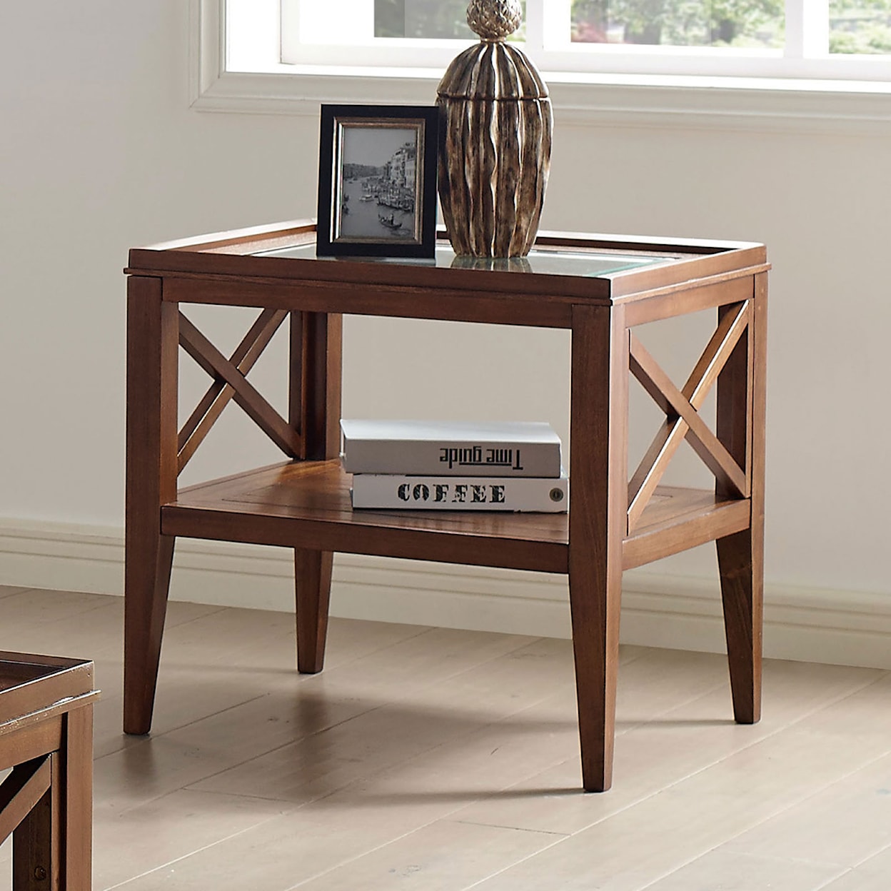 Furniture of America Izar End Table