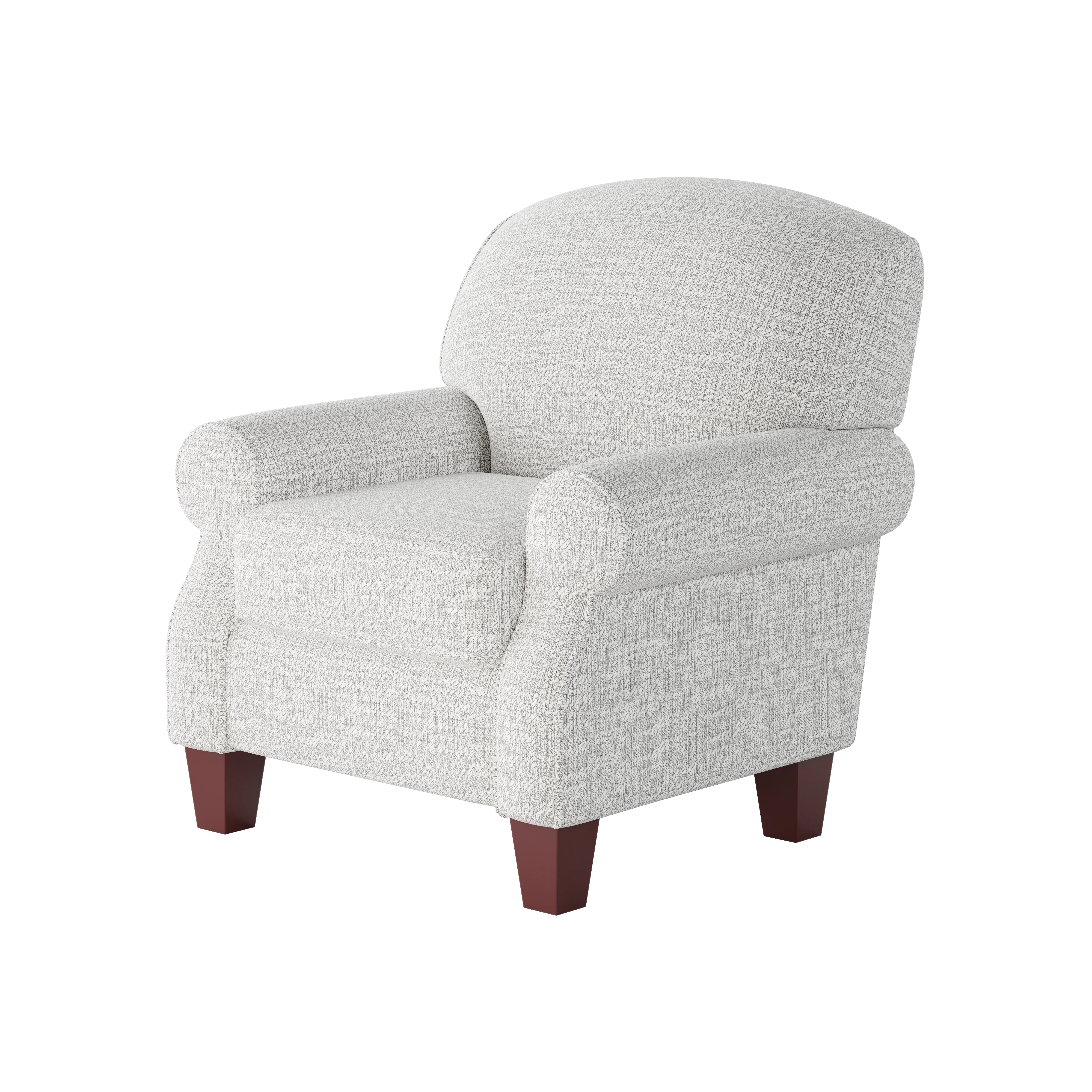Fusion Furniture Grab A Seat 532C Accent Chair with Rolled Arms Furniture and More Uph