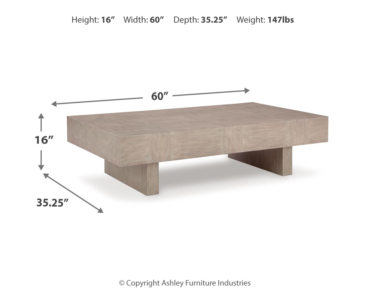 Ashley Signature Design Jorlaina Coffee Table And 2 End Tables