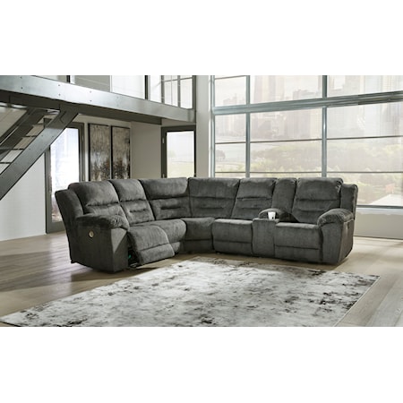 3-Piece Power Reclining Sectional