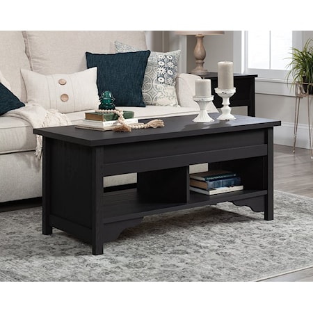 Transitional Dawson Trail Lift-Top Coffee Table