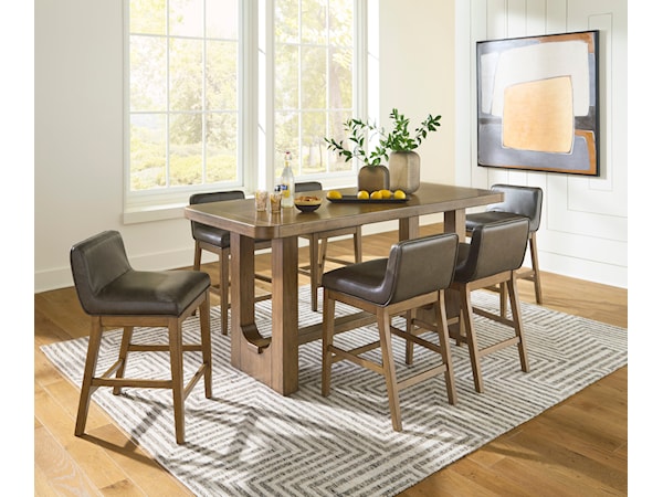 7-Piece Counter Height Dining Set