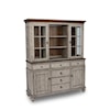 Flexsteel Wynwood Collection Plymouth Dining Buffet and Hutch