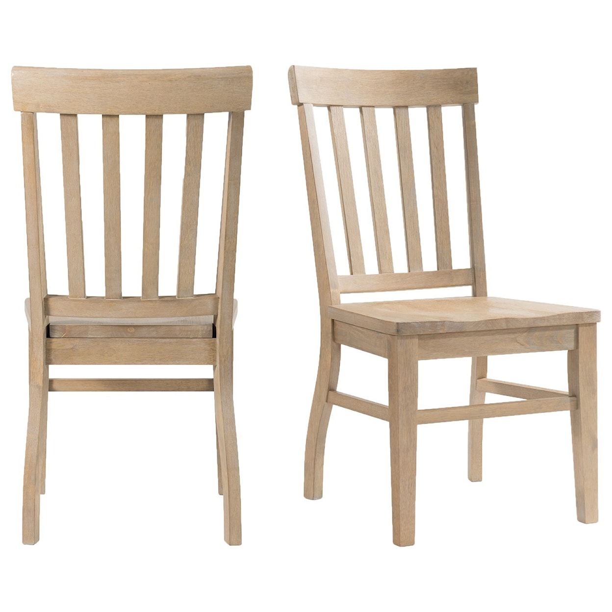 Elements Lakeview Slat Back Side Chair