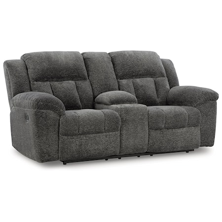 Reclining Loveseat With Console