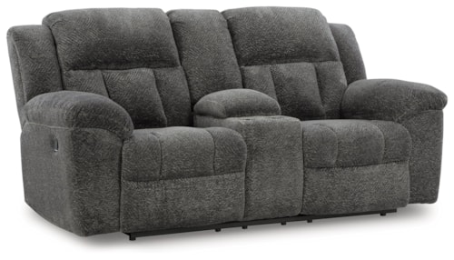 Reclining Loveseat With Console