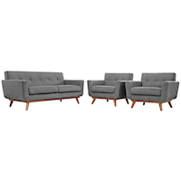 Armchairs and Loveseat Set of 3