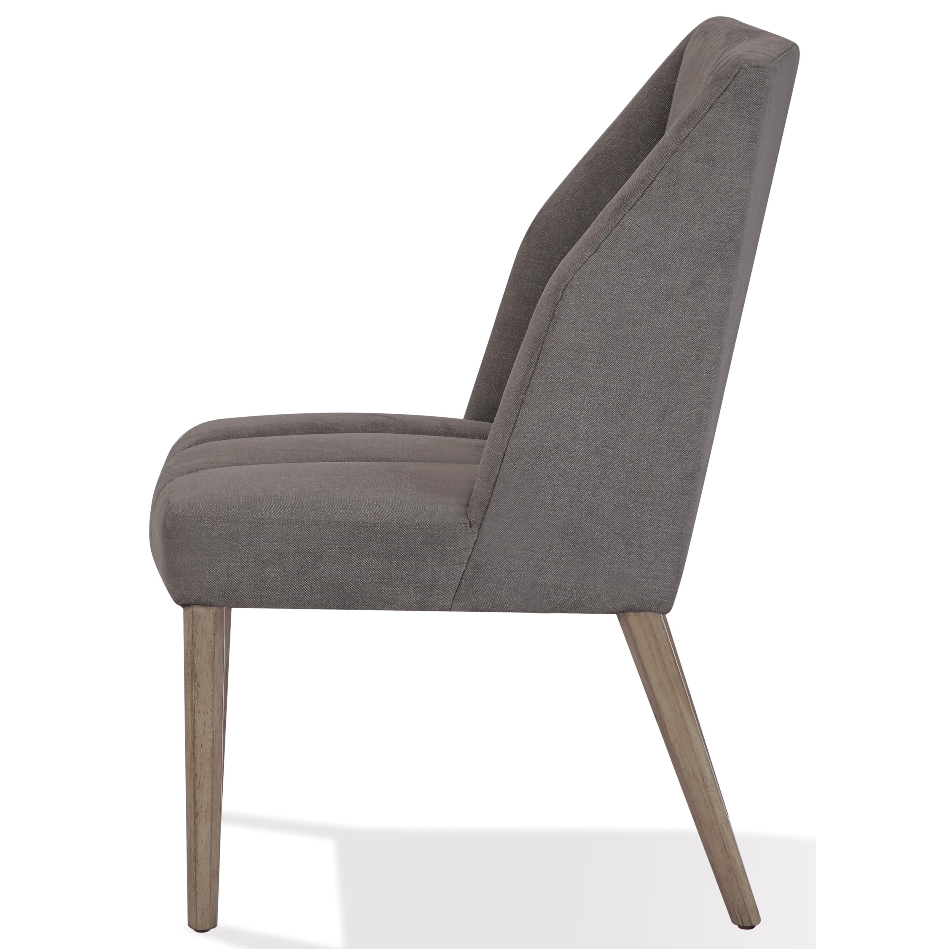 Modus Furniture Crossroads Brodie Chair in Gray Denim