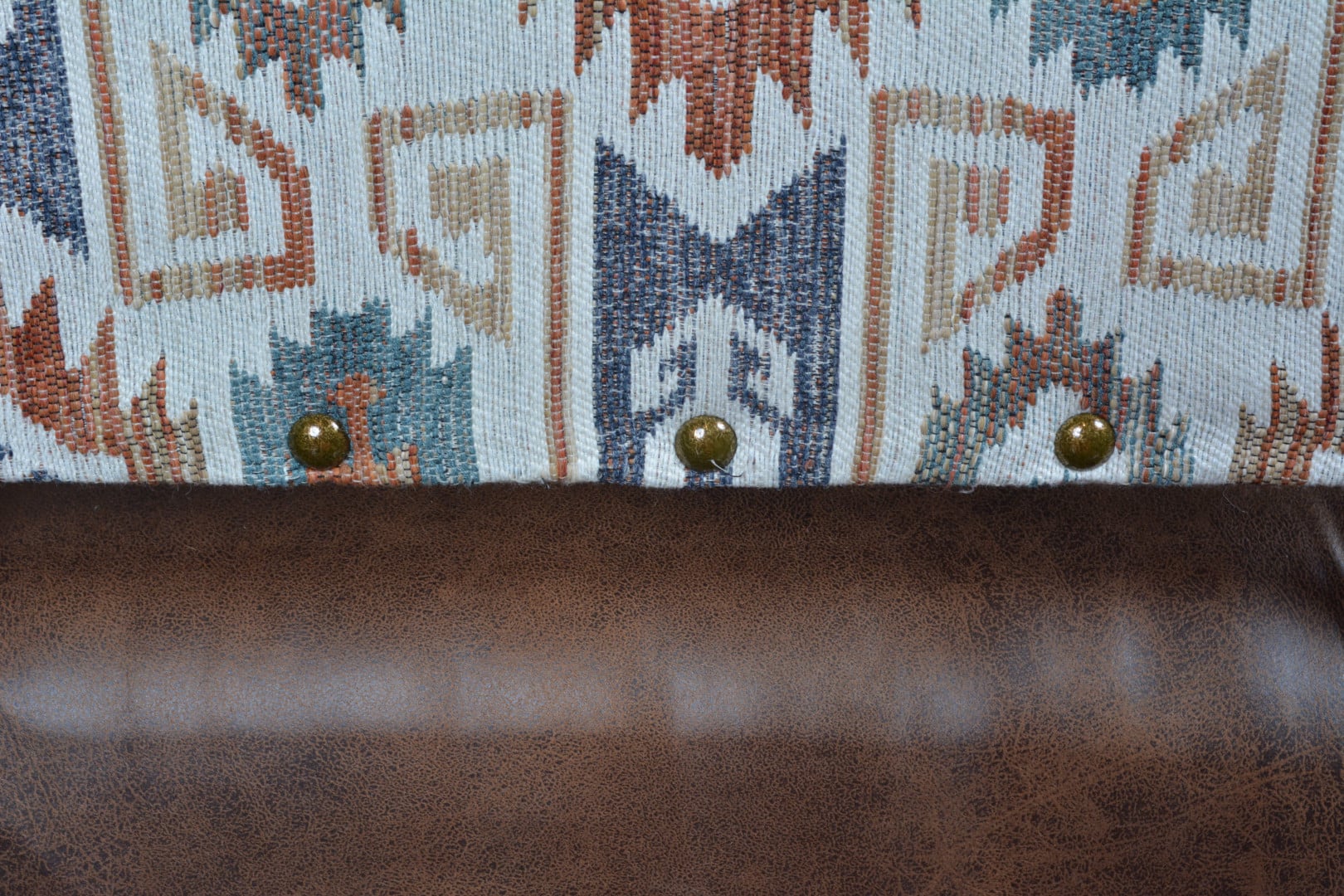 Two-Tone Upholstered Arm Chair