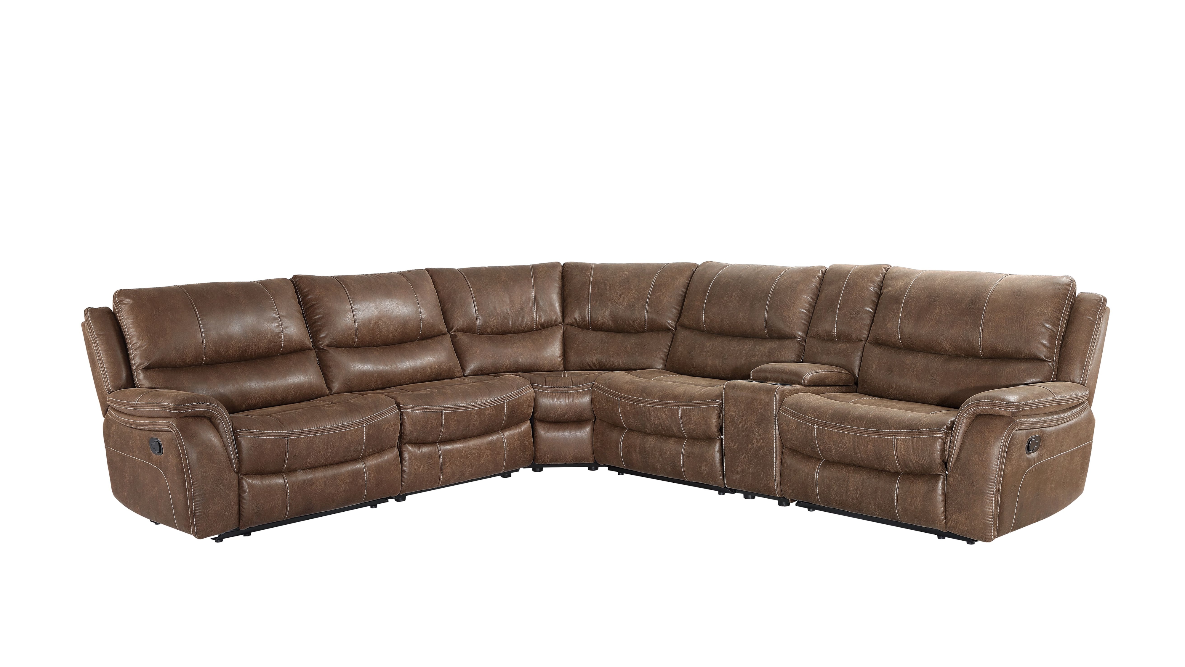 6-Piece Manual Reclining Sectional