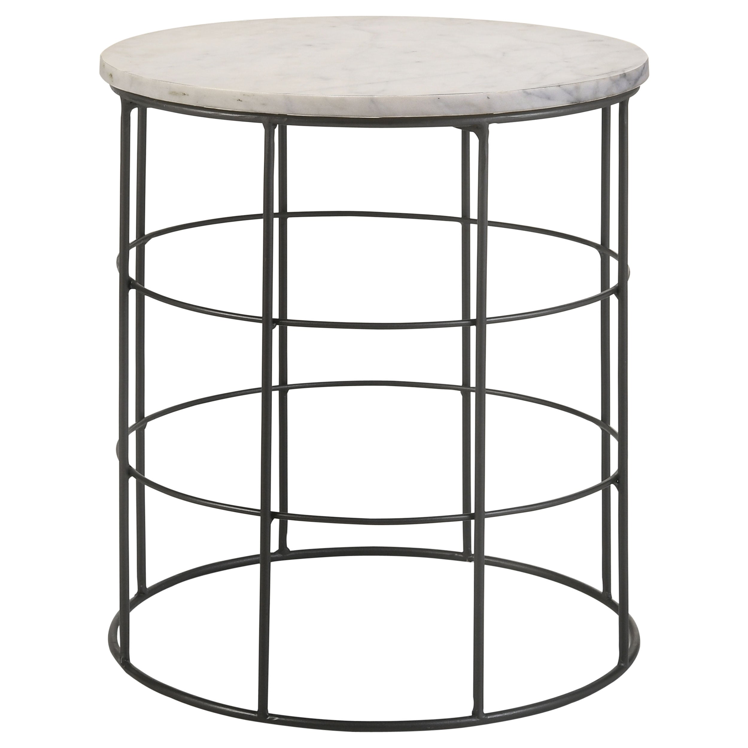 Halona Accent Table w/ Marble Top