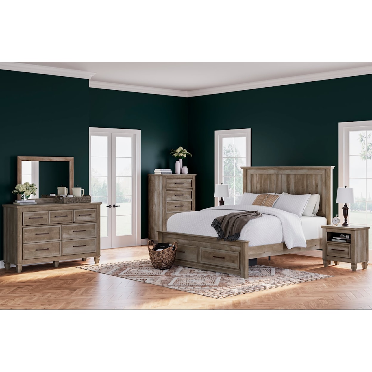 Signature Design by Ashley Yarbeck King Bedroom Set