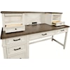 Aspenhome Eileen Pedestal Desk and Return